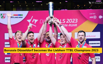Borussia Düsseldorf becomes the Liebherr TTBL Champions 2023 Borussia Düsseldorf becomes the Liebherr TTBL Champions 2023