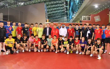 Team China Training in Qatar