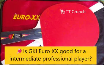 Is GKI Euro XX good for a intermediate professional player?