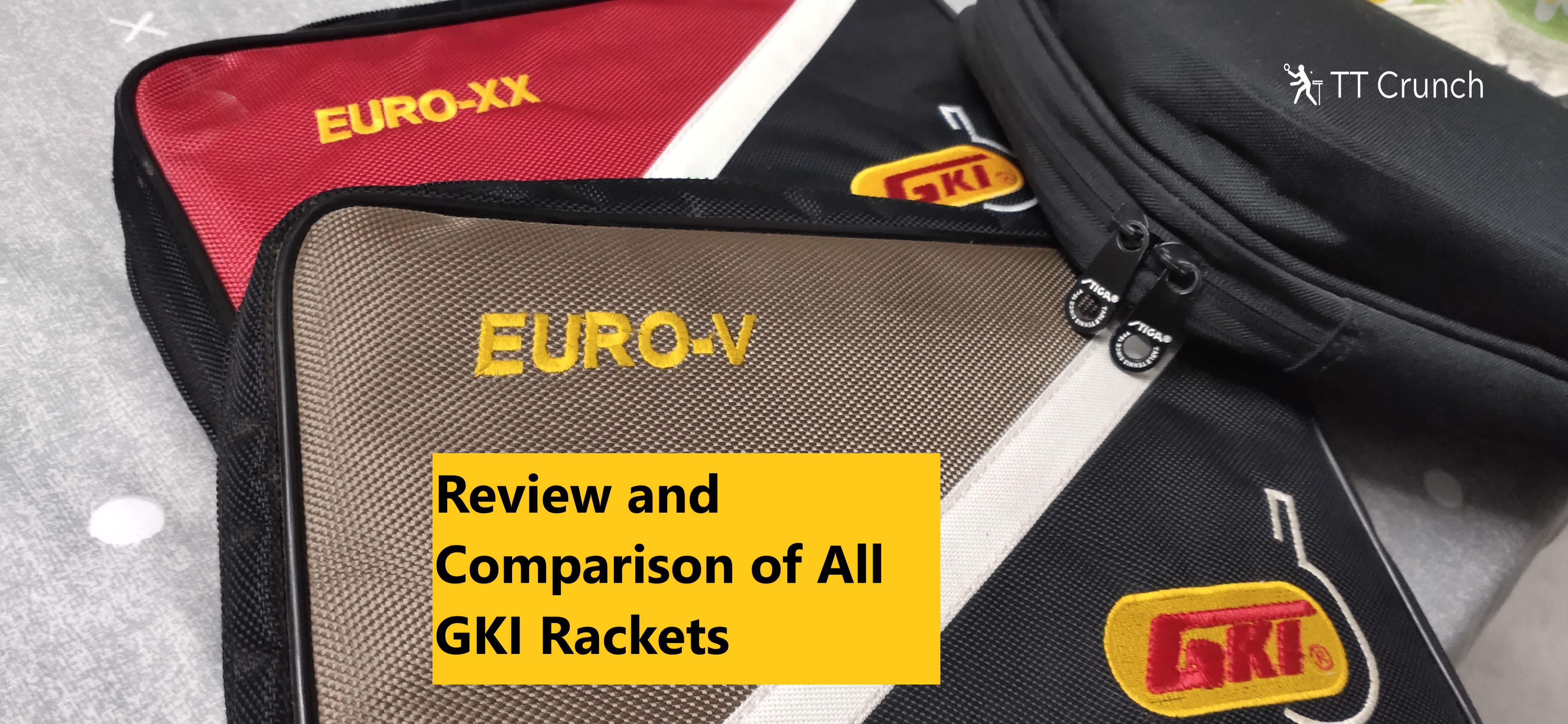Review and Comparison of GKI Rackets