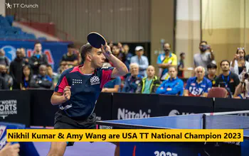 Nikhil Kumar & Amy Wang are USA TT National Champion 2023