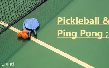 Pickleball is like Ping Pong, where You play while standing on Table