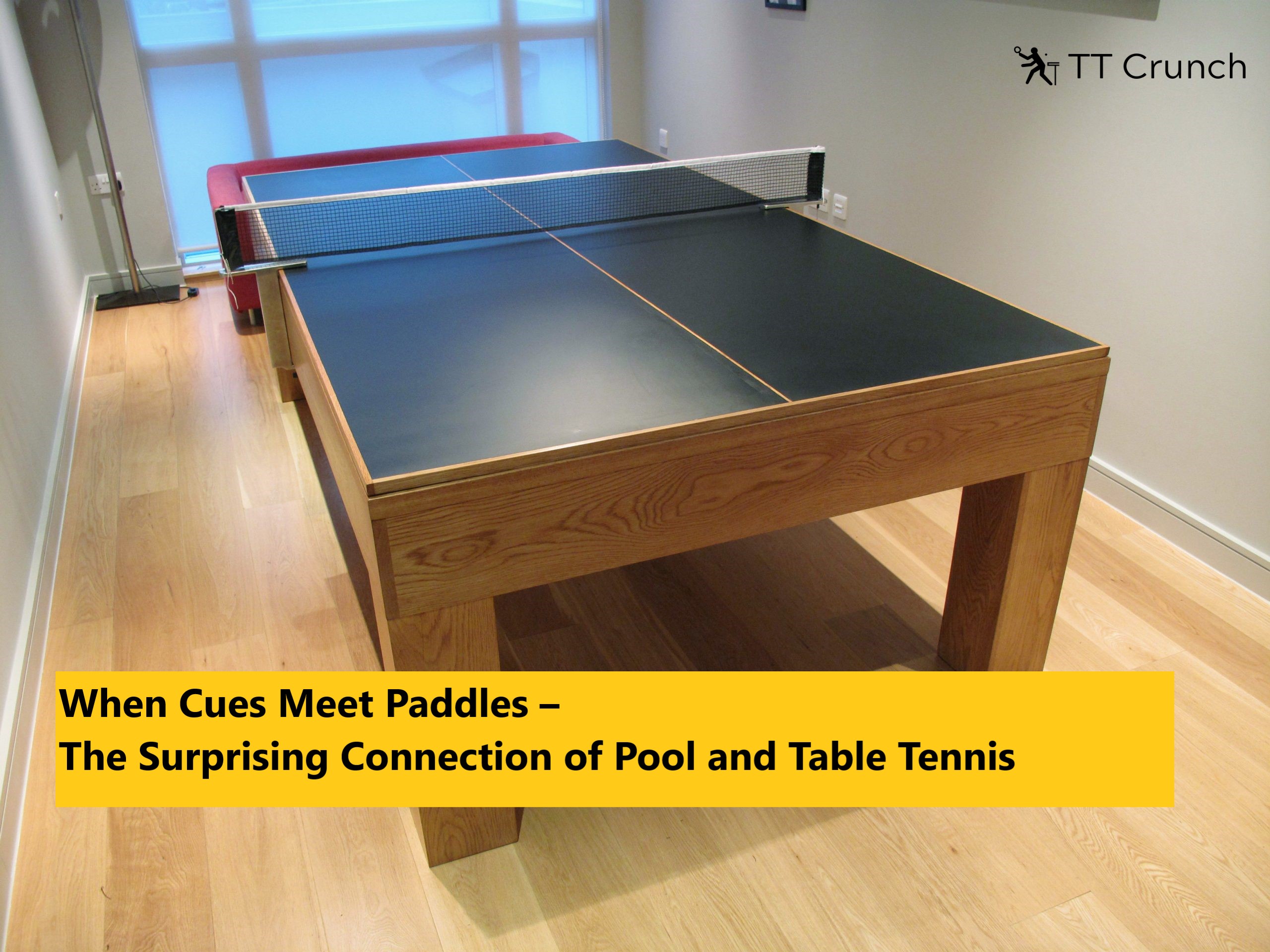 When Cues Meet Paddles – The Surprising Connection of Pool and Table Tennis