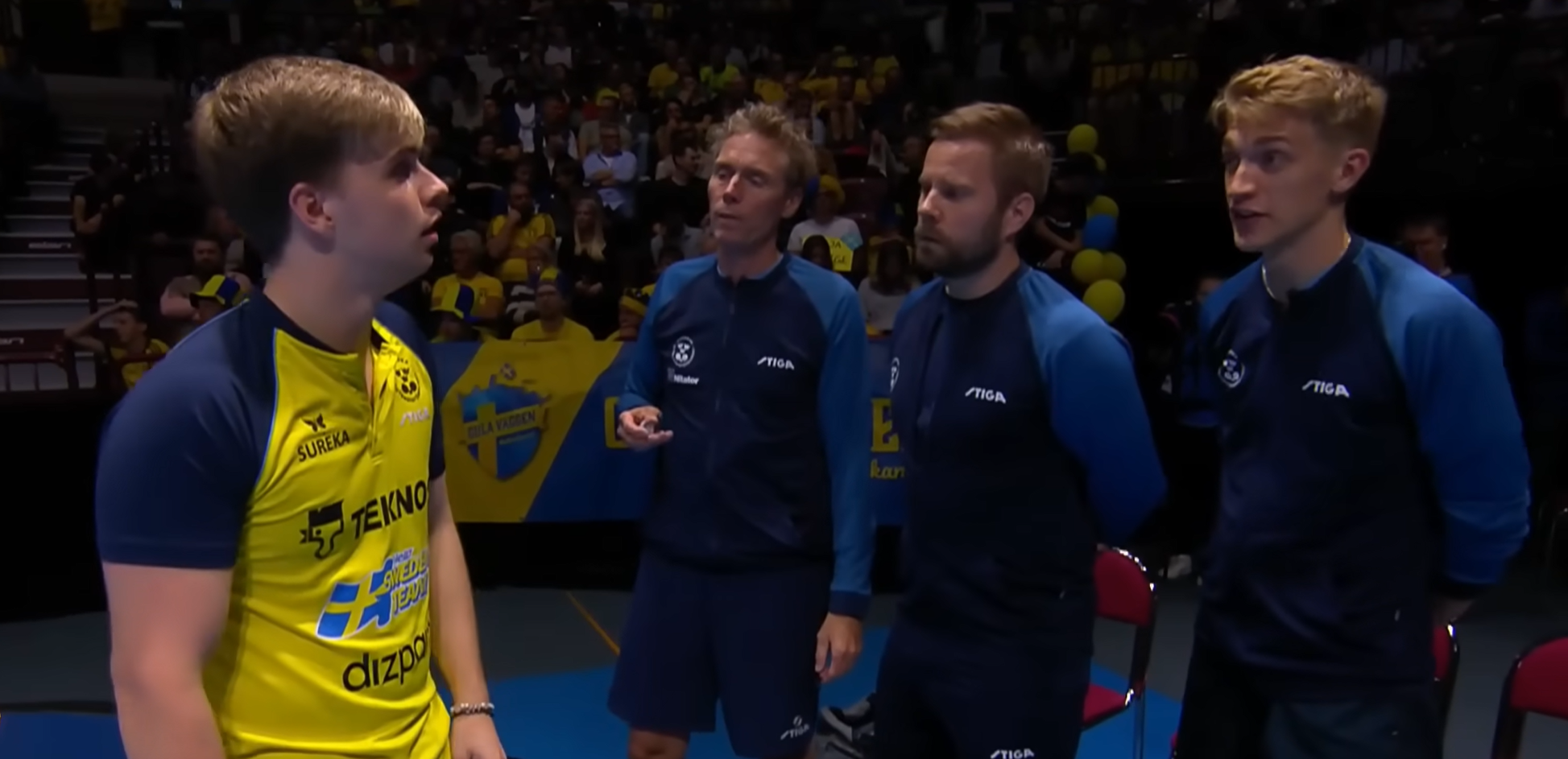 Sweden will face Germany in STUPA European Table Tennis Championships finals