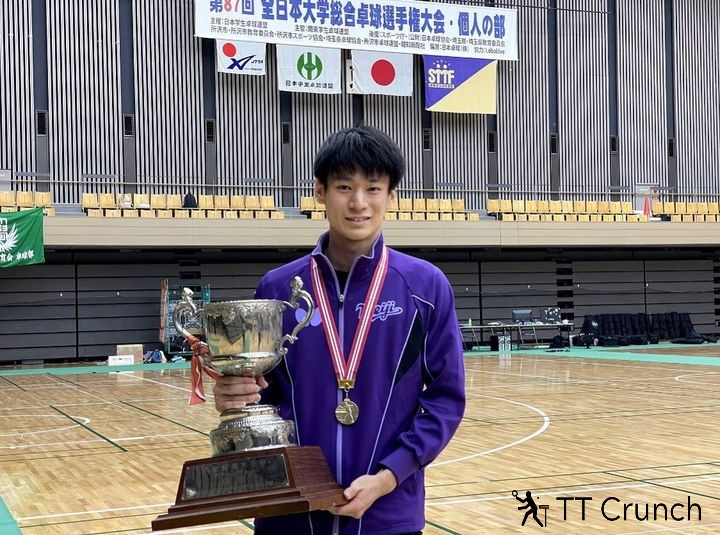 Togami Sinsuke wins Men’s Single title at All Japan Table Tennis Tournamen 2023