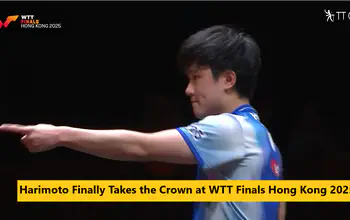 Harimoto Finally Takes the Crown at WTT Finals Hong Kong 2025