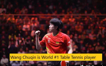 Wang Chuqin is the New World Rank #1 table tennis player