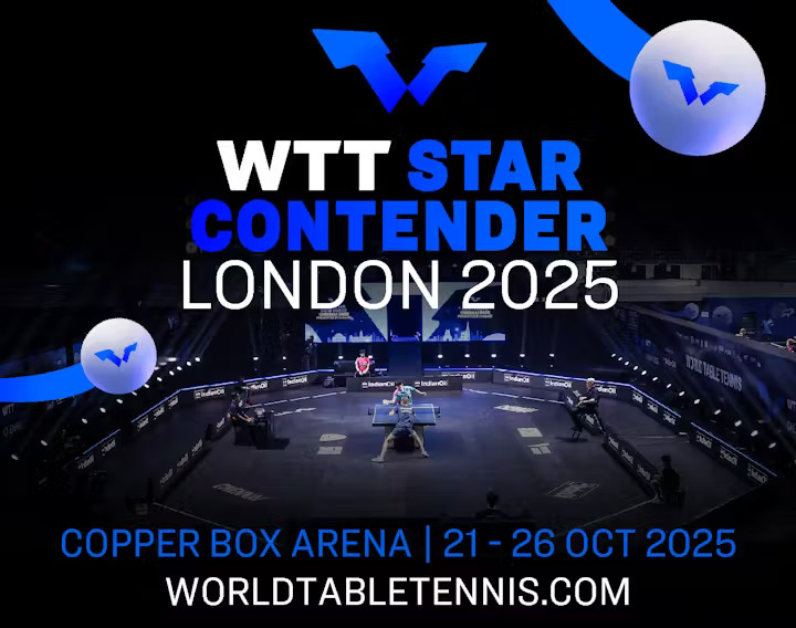 WTT Star Contender London 2025 Coming Soon at the Copper Box